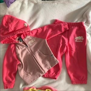 Baby Roots Jacket and Sweatpants